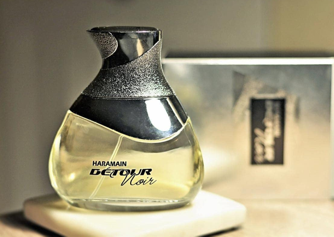 Al Haramain Detour Noir Eau de Perfume Spray for Unisex, 3.33 Ounce